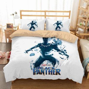 Black Panther 5 Duvet Cover and Pillowcase Set Bedding Set