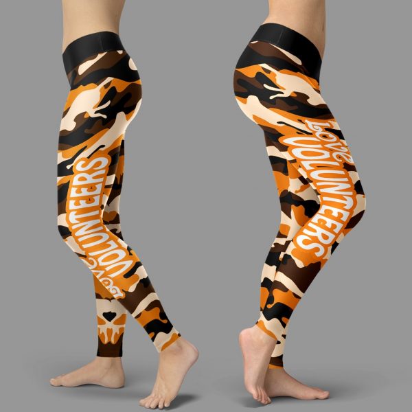 Camo Sporty Trending Fashion Fabulous Tennessee Volunteers Leggings