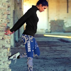 Colorful Summer With Wave Memphis Tigers Leggings