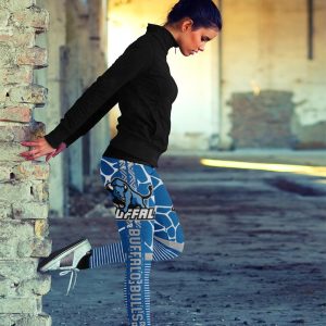 Cool Air Lighten Attractive Kind Buffalo Bulls Leggings