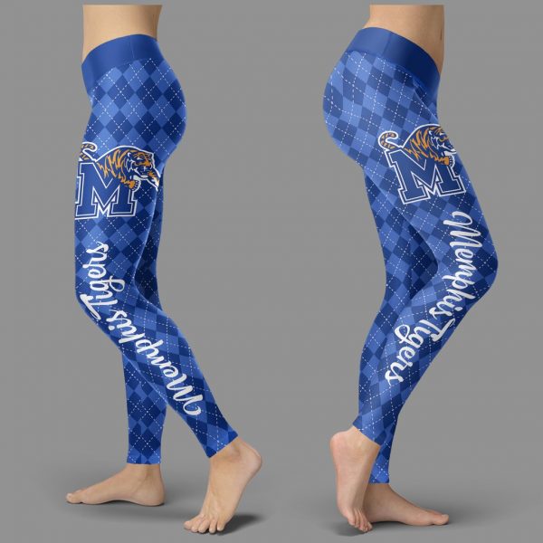 Cosy Seamless Border Wonderful Memphis Tigers Leggings