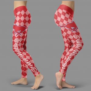 Cosy Seamless Border Wonderful SMU Mustangs Leggings