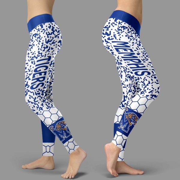 Incredible Patterns Luxury Nice Memphis Tigers Leggings