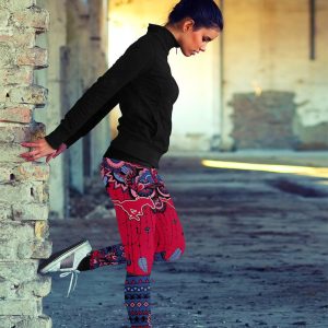 Simple Boho SMU Mustangs Leggings